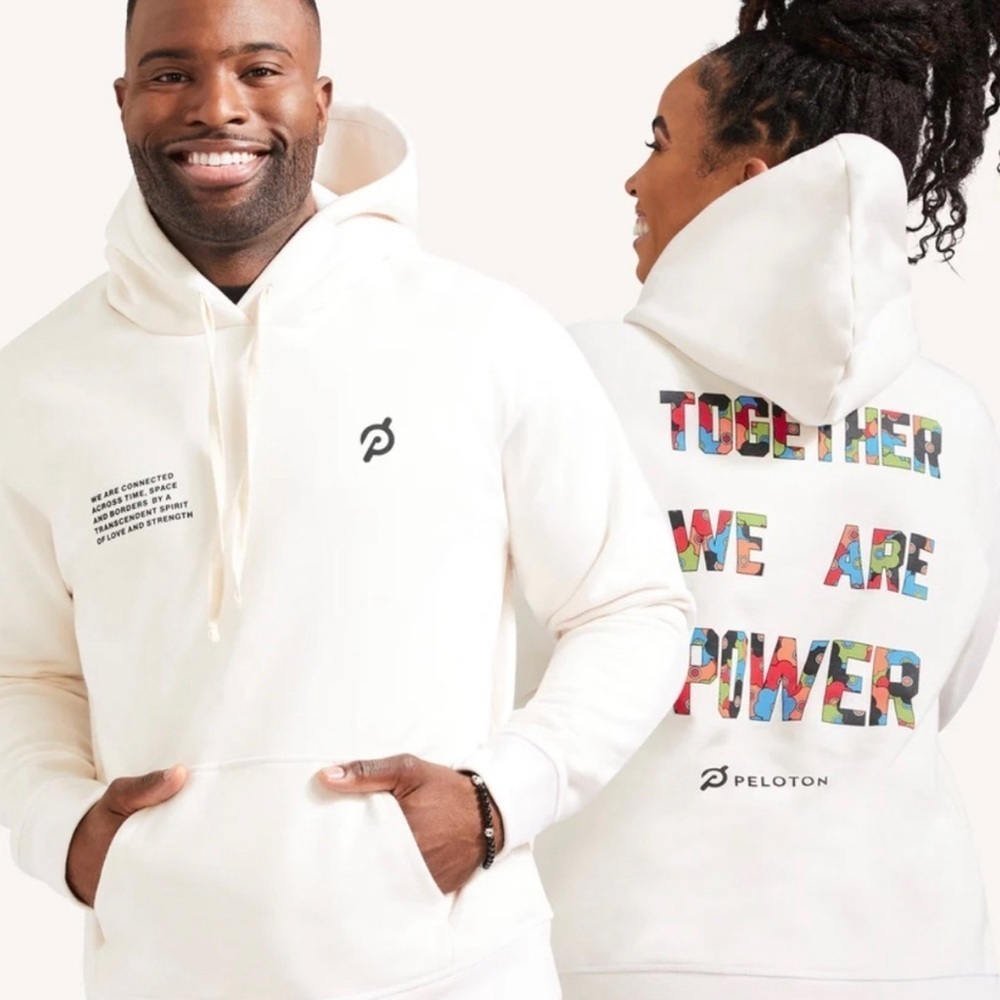 Peloton Together We Are Power Unisex Hoodie | size large